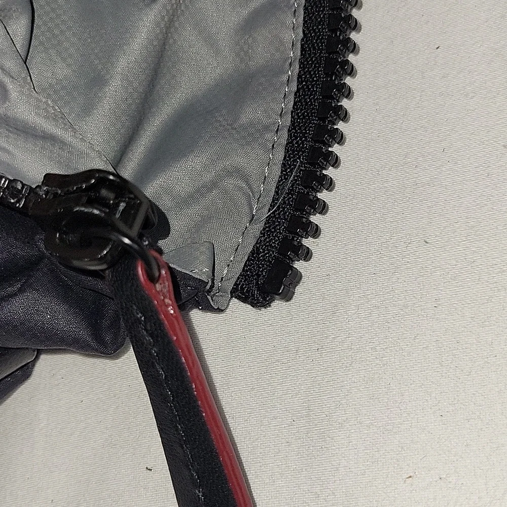 MZ Wallace Navy Blue Quilted Tote Bag